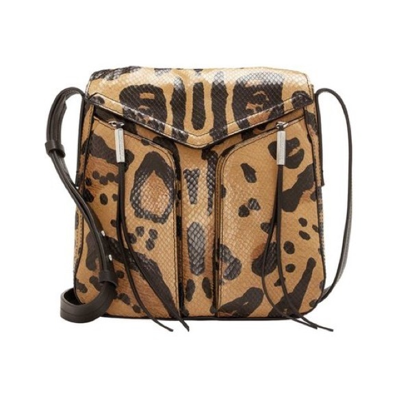 Vince Camuto Handbags - Vince Camuto Mika Crossbody Bag in Leopard Leather